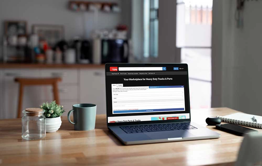 laptop on desk